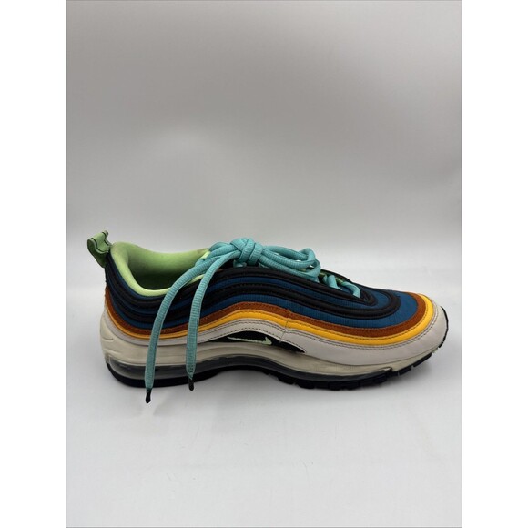 Nike Air Max 97 Sneakers Green Abyss Illusion 2020 Mens Size9.5 Shoes CZ7868-300 - Picture 14 of 16